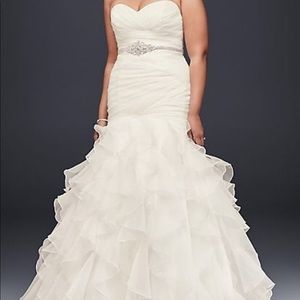 David’s bridal wedding dress brand new